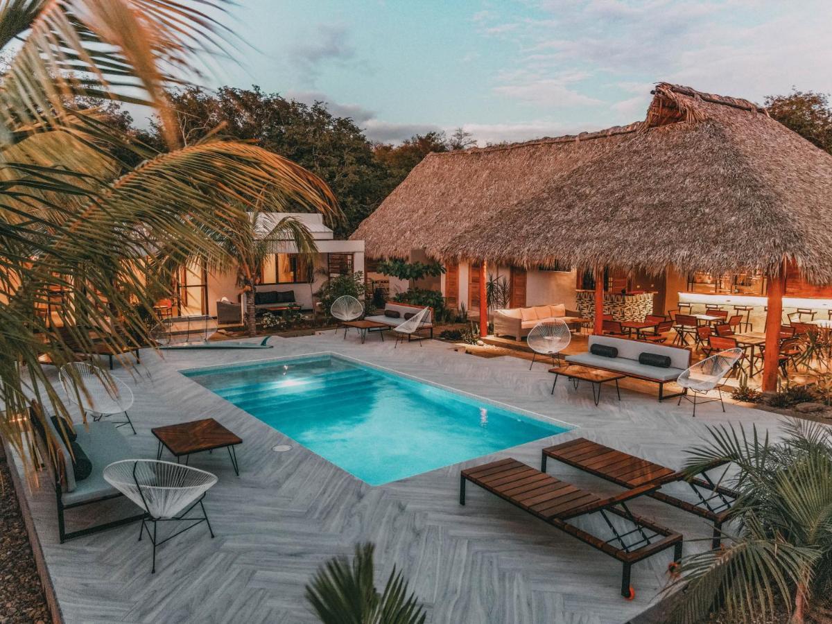 El Pez Surf Hotel Popoyo Kültér fotó