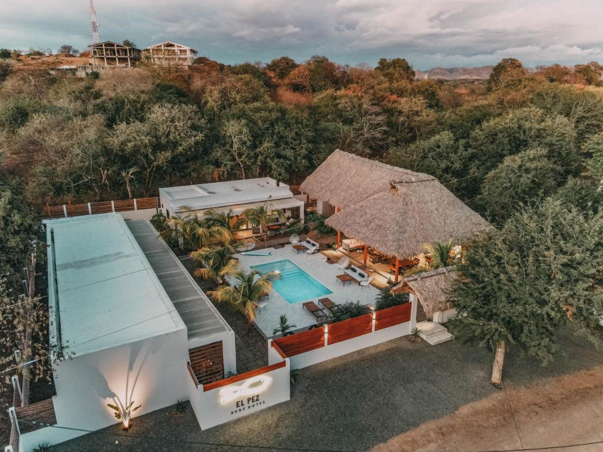 El Pez Surf Hotel Popoyo Kültér fotó